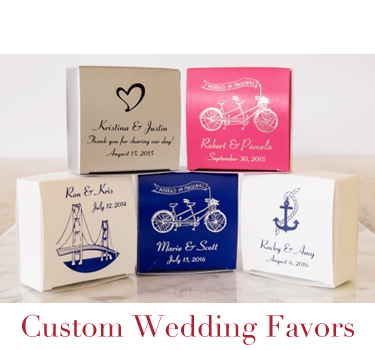 Custom Wedding Favors