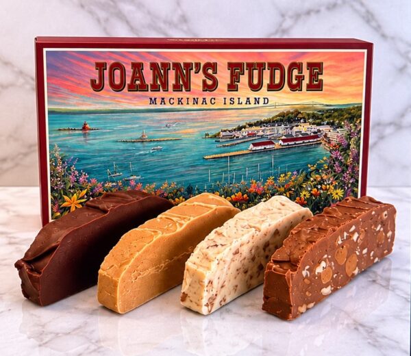 Four Slice Box Of Fudge - Joann's Fudge